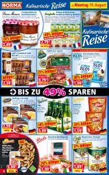 Gazetka promocyjna Norma - Norma - Gazetka - ważna od 26.08 do 26.08.2024 - strona 6 - produkty: aprikose, aprikosen, aufstrich, beere, bohne, bohnen, braten, brezel, cracker, eintopf, eis, erbsen, erdbeere, feta, flasche, fleisch, frucht, fruchtaufstrich, gelee, geschnetzeltes, gin, Goldmais, hühner, Käse, kidney, kidney bohnen, kirsch, konfitüre, kühlregal, leberkäs, leberkäse, linsen, linsen-eintopf, mac, mais, meersalz, natur, pils, regal, reis, saltletts, salz, sandwich, Schal, Schale, schwein, schweine, schweinebraten, Speck, südtiroler, suppe, suppen, Ti, topf, wein, weine, Weißwurst, wurst, würstchen, Zelt, zucker