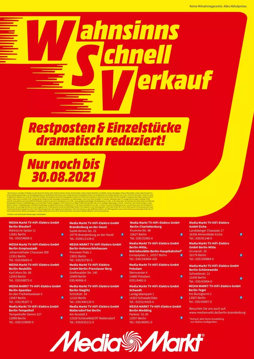 Aktueller Prospekt Media Markt - Prospekte - von 16.08 bis 30.08.2021 - strona 8