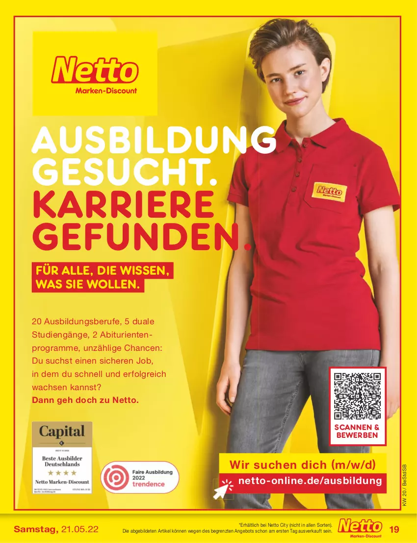 Aktueller Prospekt Netto Marken-Discount - Filial-Angebote - von 16.05 bis 21.05.2022 - strona 19 - produkty: angebot, ente, gefu, LG, Ti, usb, wolle, ZTE