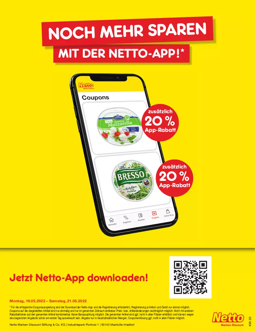 Aktueller Prospekt Netto Marken-Discount - Filial-Angebote - von 16.05 bis 21.05.2022 - strona 45 - produkty: angebot, coupon, coupons, discount, eis, Holz, LG, marken-discount, reis, Ti, ZTE