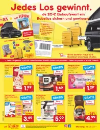 Gazetka promocyjna Netto Marken-Discount - Filial-Angebote - Gazetka - ważna od 21.05 do 21.05.2022 - strona 22 - produkty: after eight, bohne, bohnen, bohnenkaffee, coppenrath, coupon, eis, elle, früchte, Früchtetee, Holz, kaffee, kaffeebohnen, Kinder, kinder schokolade, Knackige Mousse, koffer, kräuter, löslicher bohnenkaffee, mousse, ndk, nero, Nescafé, nestlé, reis, sahne, Sahnerolle, schoko, schokolade, tee, teekanne, Ti, Yo, yogurette