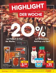 Gazetka promocyjna Netto Marken-Discount - Filial-Angebote - Gazetka - ważna od 21.05 do 21.05.2022 - strona 3 - produkty: angebot, eis, fleisch, grill, grillsauce, ketchup, marinade, reis, sauce, saucen, schwein, schweine, schweinenacken, senf, steak, steaks, Ti, tomate, tomaten, tomaten ketchup, wein, weine, Weste, ZTE