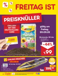 Gazetka promocyjna Netto Marken-Discount - Filial-Angebote - Gazetka - ważna od 21.05 do 21.05.2022 - strona 42 - produkty: blume, blumen, blumenerde, deutschlandcard, eis, elle, erde, Kajak, ndk, reis, Spezi, Ti