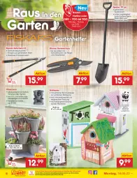 Gazetka promocyjna Netto Marken-Discount - Filial-Angebote - Gazetka - ważna od 21.05 do 21.05.2022 - strona 6 - produkty: blume, blumen, discount, eier, eis, Garten, Gartenschere, marken-discount, ndk, pflanze, pflanzen, Reinigung, reis, rosen, Schal, Schale, Schere, Spaten, Ti, uhr