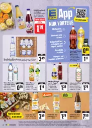 Gazetka promocyjna Edeka - Angebote der Woche - Gazetka - ważna od 30.09 do 30.09.2023 - strona 25 - produkty: Alwa, angebot, angebote, bio, coca-cola, cola, coupon, coupons, decke, deka, eis, elle, fanta, flasche, frucht, fruchtsaft, gin, ingwer, mineralwasser, natur, Nektar, nuss, orangina, pet-flasche, rabatt-coupon, reis, rel, saft, Sport, super-knüller, tee, Ti, vitrex, volvic, wasser, ZTE