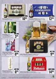 Gazetka promocyjna Edeka - Angebote der Woche - Gazetka - ważna od 30.09 do 30.09.2023 - strona 26 - produkty: bier, bitburger, bügel, bügelflasche, burger, cola, eis, flasche, flensburger, Hefe, hefeweizen, jever, jever pilsener, Mixer, mixery, pils, pilsener, pilsner, premium pils, reis, Spezi, steiner, Ti, warsteiner, zitrone, ZTE