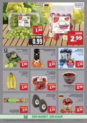 Gazetka promocyjna Marktkauf - Prospekt - Gazetka - ważna od 26.04 do 26.04.2025 - strona 8 - produkty: aktionspreis, apfel, avocado, banane, bananen, Becher, beere, beeren, chia, deka, eis, ente, erdbeere, erdbeeren, frischhaltefolie, grana, granatapfel, granatapfelkerne, heidelbeere, heidelbeeren, limette, limetten, mandarine, mandarinen, Mett, metten, nuss, pflaume, pflaumen, Rana, reis, tafeläpfel, tafeltrauben, Ti, tomate, tomaten, trauben, ZTE
