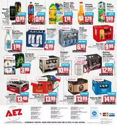 Gazetka promocyjna Aez - Prospekte - Gazetka - ważna od 11.11 do 11.11.2023 - strona 16 - produkty: AEZ, apfel, apfelsaft, Astra, Becher, bier, buch, cola, drink, drucker, eis, eistee, elle, energy drink, Engel, ente, fever-tree, fisch, flasche, franziskaner, frucht, fruchtsaft, Germ, gerolsteine, gerolsteiner, getränk, getränke, glasflasche, kaffee, kaffeebecher, kellerbier, kerze, köstritzer, krombache, krombacher, limo, limonade, limonaden, monster, natur, Nektar, pepsi, perla, pfanne, Pfanner, pils, reis, rel, ring, Rockstar, rum, saft, säfte, Sprudel, Staatl. Fachingen, Staropramen, steiner, tee, teller, Ti, tyskie, uhr, valensina, warsteiner, weissbier, ZTE