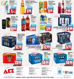 Gazetka promocyjna Aez - Prospekte - Gazetka - ważna od 27.05 do 27.05.2023 - strona 16 - produkty: adelholzener, AEZ, Alwa, Beckers Bester, bier, buch, bügel, bügelflasche, drink, drucker, eis, eistee, elle, energy drink, Engel, ente, fisch, flasche, Germ, gerolsteine, gerolsteiner, glasflasche, granini, Happy Day, Hefe, Holz, kellerbier, kerze, köstritzer, limo, limonade, limonaden, mineralwasser, mönchshof, monster, natur, nuss, Paula, paulaner, pepsi, perla, pfanne, Pfanner, radler, Rauch, reis, rel, ring, Rockstar, rum, sirup, Sprudel, steiner, tee, teller, Ti, uhr, wasser, weissbier, Yo, ZTE