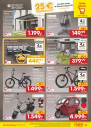 Gazetka promocyjna Netto Marken-Discount - Filial-Angebote - Gazetka - ważna od 15.04 do 15.04.2023 - strona 29 - produkty: angebot, E-Bike, elle, fenster, Garten, gartenmöbel, hängesessel, hocker, hollywoodschaukel, Kette, kissen, latte, LG, möbel, ndk, Roller, Schal, Schaukel, sessel, shimano, sitzkissen, Sofa, Spezi, telefon, Ti, tisch, uhr, ZTE