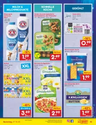 Gazetka promocyjna Netto Marken-Discount - Filial-Angebote - Gazetka - ważna od 21.10 do 21.10.2023 - strona 21 - produkty: actimel, angebot, arla, bärenmarke, bestpreis, butter, eis, elle, fertiggericht, fertiggerichte, filet, filets, frische milch, garden gourmet, gouda, heinrichsthaler, HP, küche, milch, reifen, reis, Ti, Vegeta, ZTE