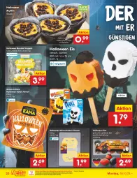 Gazetka promocyjna Netto Marken-Discount - Filial-Angebote - Gazetka - ważna od 21.10 do 21.10.2023 - strona 24 - produkty: angebot, backofen, bestpreis, chili, eier, eis, giovanni rana, gouda, Käse, käsescheiben, Kürbis, monster, Muffin, ndk, nuggets, Ofen, Rana, ravioli, reis, Ti