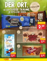 Gazetka promocyjna Netto Marken-Discount - Filial-Angebote - Gazetka - ważna od 21.10 do 21.10.2023 - strona 28 - produkty: auer, dauertiefpreis, eis, flakes, milch, ndk, reis, riegel, schoko, schokolade, schokoriegel, Ti, tiefpreis