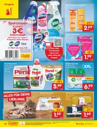 Gazetka promocyjna Netto Marken-Discount - Filial-Angebote - Gazetka - ważna od 21.10 do 21.10.2023 - strona 32 - produkty: airwick, bestpreis, carefree, coupon, coupons, domestos, eis, elvital, gourmet gold, ndk, persil, persil waschmittel, Rauch, reis, rwe, shampoo, shampoo oder spülung, slip, slipeinlagen, sofortrabatt, spülung, Ti, vita, waschmittel, WICK