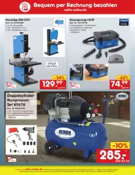 Gazetka promocyjna Netto Marken-Discount - Filial-Angebote - Gazetka - ważna od 21.10 do 21.10.2023 - strona 53 - produkty: angebot, Bau, eis, koffer, kompressor, ndk, reifen, reis, säge, schlauch, Ti, tisch, usb, ZTE