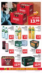 Gazetka promocyjna Marktkauf - Prospekt - Gazetka - ważna od 29.06 do 29.06.2024 - strona 24 - produkty: Alwa, auer, bier, drink, Effect, eis, elle, energy drink, flasche, fuze tea, lichtenauer, limo, limonade, mineralwasser, reis, Spaten, Staatl. Fachingen, tee, Ti, wasser, ZTE