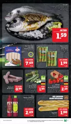 Gazetka promocyjna Marktkauf - Prospekt - Gazetka - ważna od 29.06 do 29.06.2024 - strona 5 - produkty: baguette, bio, bratwurst, Dorade, eis, flasche, fleisch, gewürz, grill, ideal zum grillen, ketchup, mac, natur, ring, rispentomaten, rostbratwurst, thüringer rostbratwurst, Ti, tisch, tomate, tomaten, wurst, zucchini