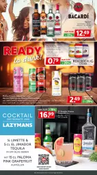 Gazetka promocyjna Getraenkeland - Gazetka - ważna od 22.06 do 22.06.2024 - strona 9 - produkty: aktionspreis, bacardi, beko, bestpreis, bestpreise, cider, cocktail, dell, deo, eis, flasche, grapefruit, limette, Mett, reis, rezept, tequila, Ti