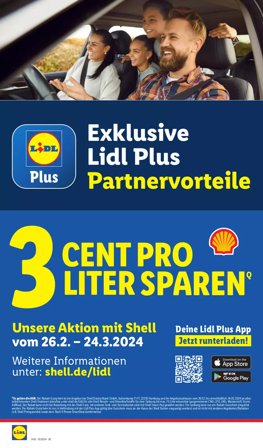 Aktueller Prospekt Lidl - Aktionsprospekt - von 04.03 bis 09.03.2024 - strona 56 - produkty: adblue, angebot, angebote, Diesel, eis, erde, gutschein, kraft, reis, Ti, uhr, wasser