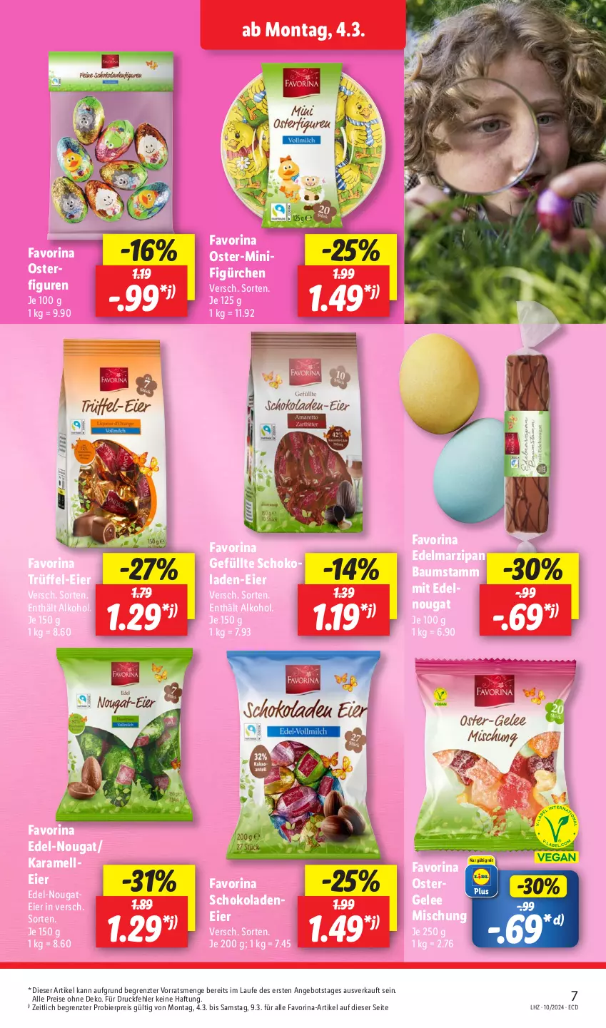 Aktueller Prospekt Lidl - Aktionsprospekt - von 04.03 bis 09.03.2024 - strona 9 - produkty: alkohol, angebot, Bau, bier, Edelmarzipan, eier, eis, elle, gelee, karamell, marzipan, reis, schoko, schokolade, schokoladen, Ti, Trüffel, ZTE