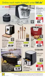 Gazetka promocyjna Lidl - Aktionsprospekt - Gazetka - ważna od 09.03 do 09.03.2024 - strona 42 - produkty: angebot, angebote, auto, besteck, besteck-set, bosch, decke, Deckel, dell, eis, elle, ernesto, fritteuse, Frittierkorb, gabel, Heißluftfritteuse, herdarten, hot dog, ilag, kaffee, korb, küche, Küchen, küchenmaschine, LG, Löffel, messer, Mode, ndk, nudel, Ofen, pasta, reis, rel, Schal, Schale, schneidebrett, silvercrest, spülmaschinen, telefon, Ti, tisch, uhr