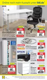 Gazetka promocyjna Lidl - Aktionsprospekt - Gazetka - ważna od 09.03 do 09.03.2024 - strona 58 - produkty: angebot, angebote, buch, Container, decke, deckenleuchte, dell, drucker, eis, elle, epson, flasche, Kinder, Leuchte, Mode, ndk, ordner, regal, reis, rel, Ria, rollcontainer, Schal, Schale, Schrank, schreibtisch, stuhl, telefon, Ti, tisch, uhr