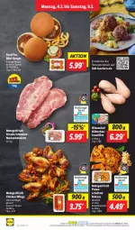 Gazetka promocyjna Lidl - Aktionsprospekt - Gazetka - ważna od 09.03 do 09.03.2024 - strona 6 - produkty: backofen, brustfilet, burger, chicken wings, decke, eis, filet, gewürz, hähnchenbrust, hähnchenbrustfilet, hähnchenflügel, kotelett, Metaxa, nackenkoteletts, ndk, Ofen, preisvorteil, pute, putenschnitzel, reis, rezept, Schal, Schale, schnitzel, schwein, schweine, schweinenacken, Ti, wein, weine, wiesenhof