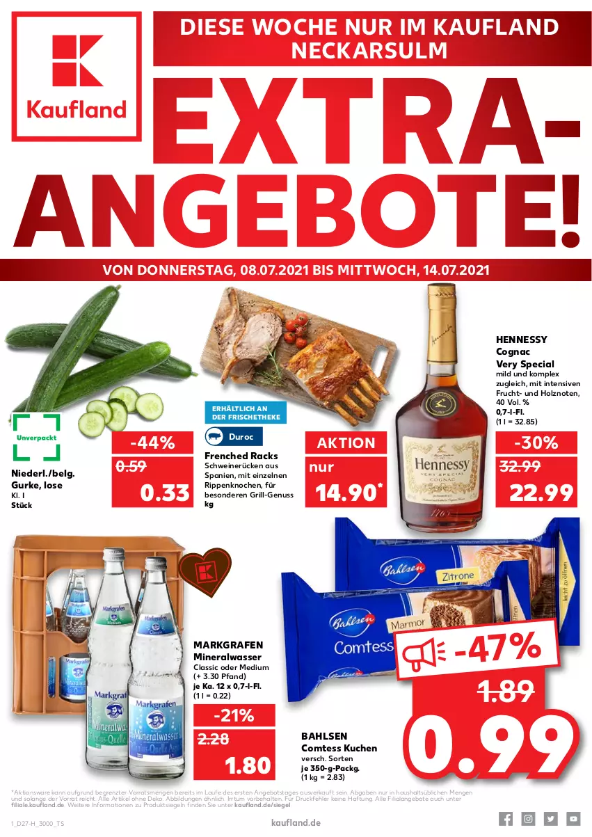 Aktueller Prospekt Kaufland - Spezielle Angebote - von 08.07 bis 14.07.2021 - strona 1