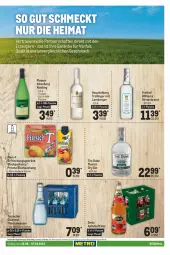 Gazetka promocyjna Metro - Regionaler Adresseinleger - Gazetka - ważna od 07.09 do 07.09.2022 - strona 119 - produkty: Alwa, apfel, apfelsaft, Berger, Birnen, dry gin, erfrischungsgetränk, flasche, getränk, getränke, gin, Heu, leine, mac, mineralwasser, mw-flasche, Palette, riesling, saft, Ti, trolli, trollinger, wasser, Williams Birne