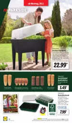 Gazetka promocyjna Lidl - Aktionsprospekt - Gazetka - ważna od 25.02 do 25.02.2023 - strona 20 - produkty: Abba, abdeckhaube, Bau, bio, ente, Gewächshaus, kokos, ndk, Parkside, Schal, Schale, tablet, tablett, Tablette, Ti