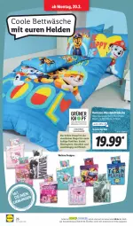 Gazetka promocyjna Lidl - Aktionsprospekt - Gazetka - ważna od 25.02 do 25.02.2023 - strona 28 - produkty: Bau, baumwolle, bett, bettwäsche, kissen, ndk, reine baumwolle, Schal, Schale, Ti, wendebettwäsche, wolle