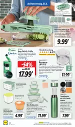 Gazetka promocyjna Lidl - Aktionsprospekt - Gazetka - ważna od 25.02 do 25.02.2023 - strona 32 - produkty: batterie, Bau, Behälter, decke, Deckel, edelstahl, eis, ernesto, flasche, fleisch, frucht, fruchtfleisch, getränk, getränke, küche, Küchen, Küchenhelfer, ndk, saft, salat, Schal, Schale, schüssel, silvercrest, spülmaschinen, Ti, touchscreen, trinkflasche, usb, Zitruspresse