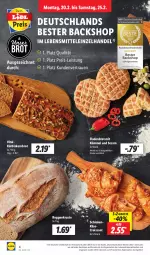 Gazetka promocyjna Lidl - Aktionsprospekt - Gazetka - ważna od 25.02 do 25.02.2023 - strona 4 - produkty: brot, Croissant, eis, Fladenbrot, Käse, Kürbis, lebensmittel, Rauch, reis, schinken, sesam, Ti, vita