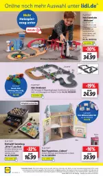 Gazetka promocyjna Lidl - Aktionsprospekt - Gazetka - ważna od 25.02 do 25.02.2023 - strona 54 - produkty: angebot, angebote, aust, Bau, eis, Eisenbahn, elle, Holz, LG, möbel, ndk, Puppe, reis, rel, Schal, Schale, Spiele, spielzeug, telefon, Ti, tisch, uhr