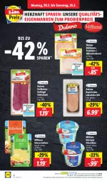 Gazetka promocyjna Lidl - Aktionsprospekt - Gazetka - ważna od 25.02 do 25.02.2023 - strona 6 - produkty: bier, Bona, dulano, Edelsalami, eis, frischkäse, Geflügel, hähnchenbrust, Käse, käsescheiben, Körniger Frischkäse, leberkäs, leberkäse, Milbona, ndk, preisvorteil, reis, salami, Schal, Schale, Ti, truthahn