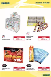 Gazetka promocyjna Metro - Wochen-Angebote Händler - Gazetka - ważna od 03.01 do 03.01.2026 - strona 9 - produkty: angebot, auer, eis, erbsen, kerze, Knallerbsen, LG, Luftschlangen, reis, Ti