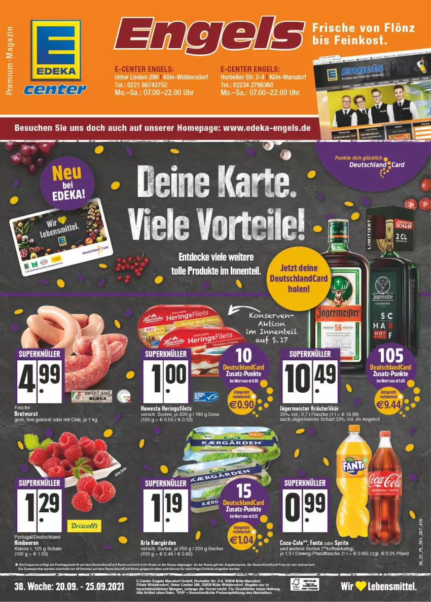 Aktueller Prospekt E Center - Angebote der Woche - von 20.09 bis 25.09.2021 - strona 1