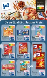 Gazetka promocyjna Rewe - Prospekte - Gazetka - ważna od 27.02 do 27.02.2022 - strona 13 - produkty: berliner, chips, eis, karamell, kartoffel, paprika, popcorn, reis, riegel, salz, Salzstange, Salzstangen, Ti, tiefpreis, tortilla, Tortilla Chips
