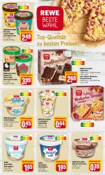 Gazetka promocyjna Rewe - Prospekte - Gazetka - ważna od 27.02 do 27.02.2022 - strona 24 - produkty: aktionspreis, ball, cola, cookie, cookie dough, creme, eimer, eis, eiscreme, frucht, fruchtjoghurt, joghur, joghurt, kuchen, mousse, Mousse au Chocolat, natur, naturjoghurt, pudding, reis, rewe beste wahl, rhabarber, schoko, Ti, Veganes Eis