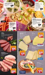 Gazetka promocyjna Rewe - Prospekte - Gazetka - ważna od 27.02 do 27.02.2022 - strona 9 - produkty: aktionspreis, auer, aufschnitt, Bau, Bauer, Beemster, bio, butter, butterkäse, dänischer schnittkäse, doppelrahmstufe, eis, emmentaler, frankfurter, frischkäse, hausmarke, höhlenkäse, holländischer schnittkäse, Käse, knoblauch, Kranz, Mett, mettwurst, milch, milka, milkana, reis, rewe hausmarke, salami, schinken, Schmelzkäse, schmelzkäsezubereitung, schnittkäse, schweizer schnittkäse, söbbeke, Spezi, Ti, wurst