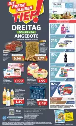 Gazetka promocyjna Combi - Prospekte - Gazetka - ważna od 03.09 do 03.09.2022 - strona 20 - produkty: Afri Cola, Alwa, angebot, angebote, auer, Berger, cola, dalli, drucker, eis, Engel, erde, felix, filet, filets, fisch, fische, Fischer, flasche, géramont, gewürz, hering, Herings, joghur, joghurt, kartoffel, kartoffeln, Käse, kerze, Kinder, küche, küstengold, landküche, mineralwasser, Nackensteak, nackensteaks, natur, ndk, nestlé, nuss, oder yogurette, papier, Rauch, reis, ring, sac, schoko, schokolade, schwein, schweppes, smarties, spontex, steak, steaks, Tchibo, Ti, wasser, weichkäse, wein, Yo, yogurette, ZTE