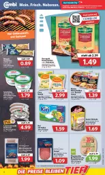 Gazetka promocyjna Combi - Prospekte - Gazetka - ważna od 03.09 do 03.09.2022 - strona 8 - produkty: angebot, angebote, aoste stickado, baguette, baguettes, Becher, bio, bratwurst, creme, eis, frico, gouda, gutsleberwurst, kartoffel, Käse, käsescheiben, kerrygold, kiri, knoblauch, kräuter, lamm, leberwurst, meggle, Pommersche, Reibekäse, reis, rügenwalder, sahne, salami, salat, stickado, Ti, tzatziki, wurst, ZTE