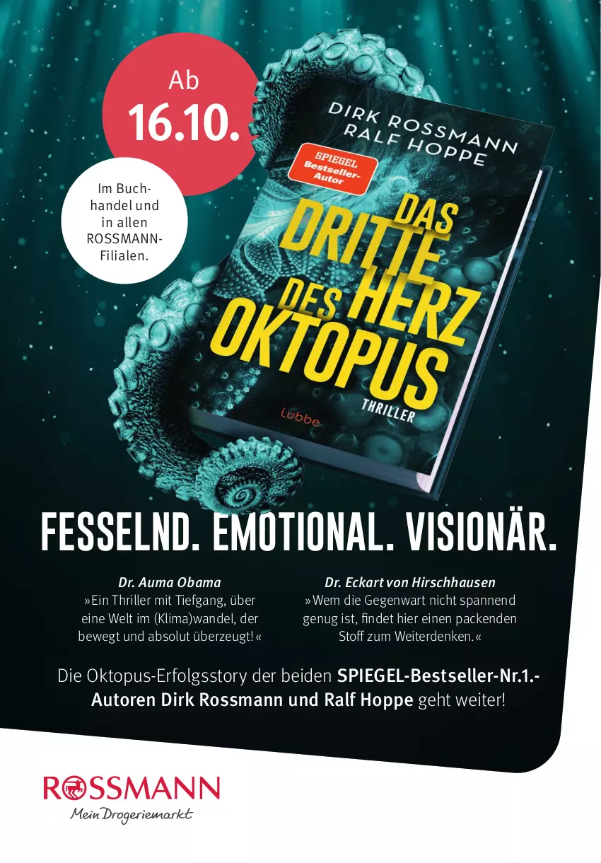 Aktueller Prospekt Rossmann - Prospekte - von 01.10 bis 31.10.2023 - strona 2 - produkty: auto, buch, elle, erde, LG, spiegel, Ti