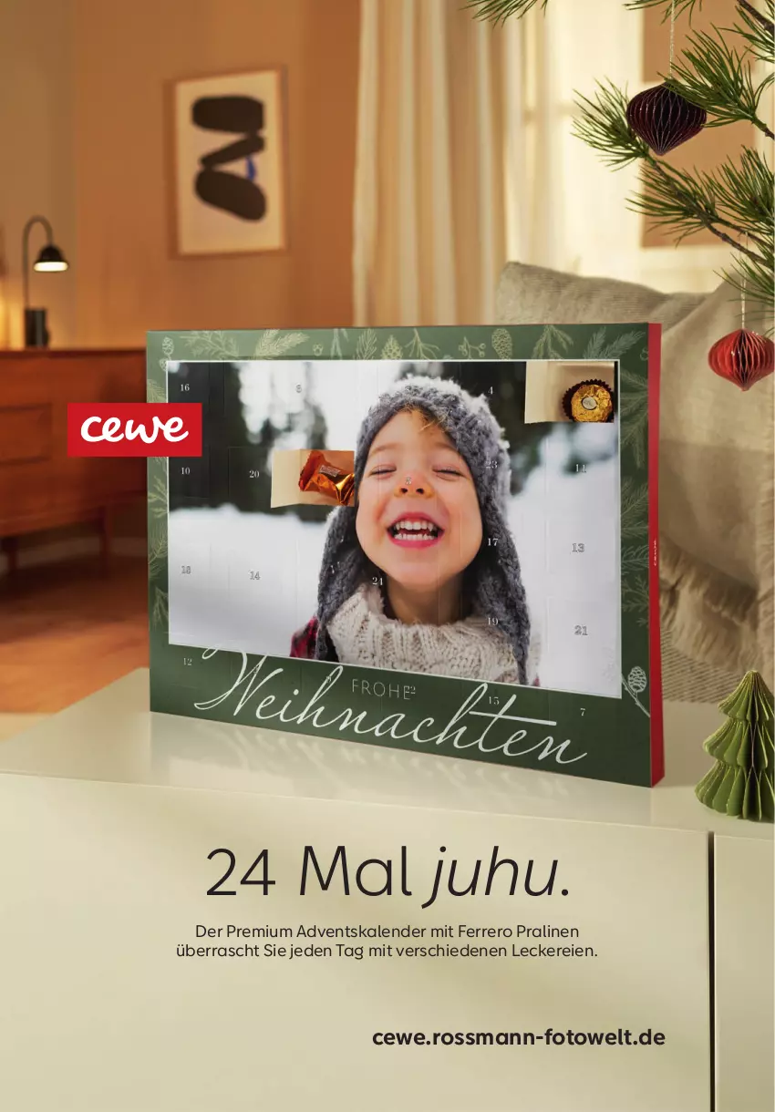 Aktueller Prospekt Rossmann - Prospekte - von 01.10 bis 31.10.2023 - strona 49 - produkty: Adventskalender, cewe, ferrero, pralinen, uhu