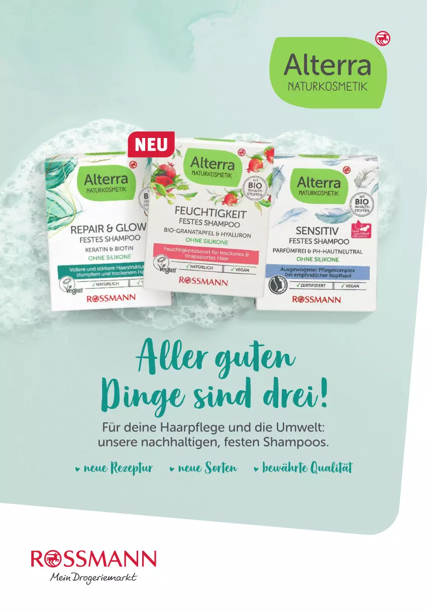 Aktueller Prospekt Rossmann - Prospekte - von 01.10 bis 31.10.2023 - strona 59 - produkty: apfel, bio, grana, granatapfel, haarpflege, hyaluron, Rana, shampoo, Ti