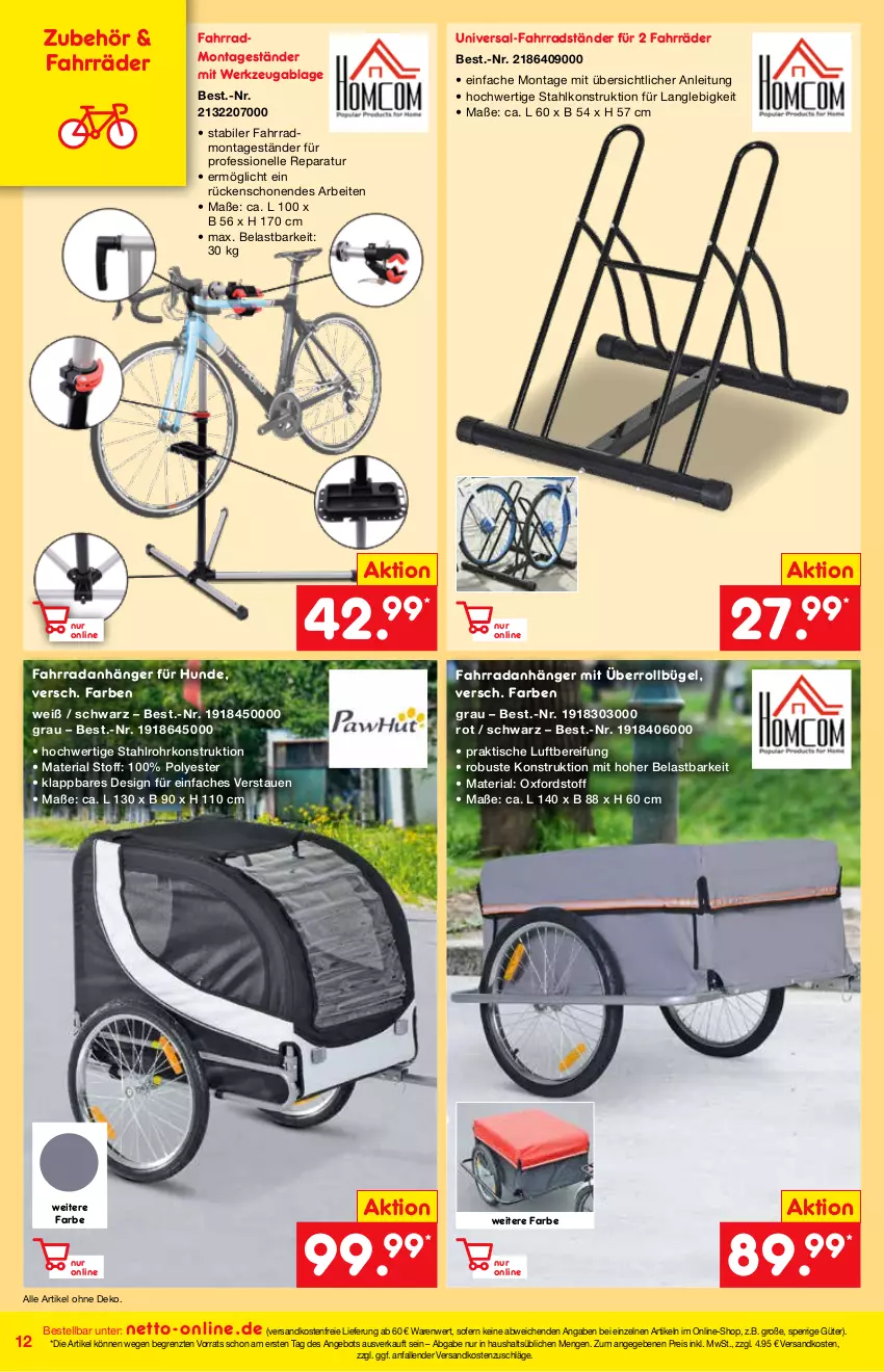 Aktueller Prospekt Netto Marken-Discount - Online-Magazin Mai - von 01.05 bis 31.05.2021 - strona 12