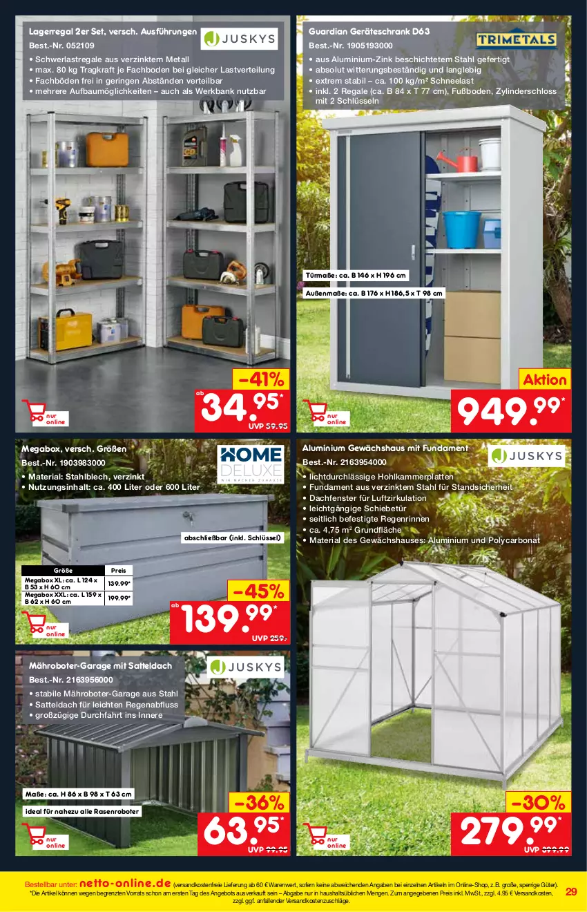 Aktueller Prospekt Netto Marken-Discount - Online-Magazin Mai - von 01.05 bis 31.05.2021 - strona 29