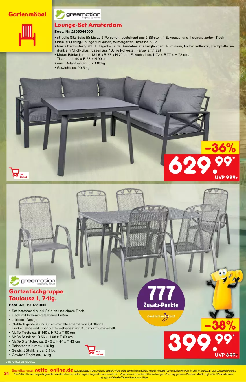 Aktueller Prospekt Netto Marken-Discount - Online-Magazin Mai - von 01.05 bis 31.05.2021 - strona 34