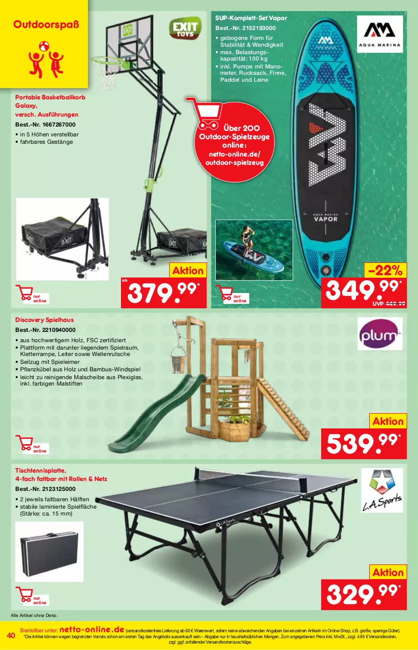 Aktueller Prospekt Netto Marken-Discount - Online-Magazin Mai - von 01.05 bis 31.05.2021 - strona 40