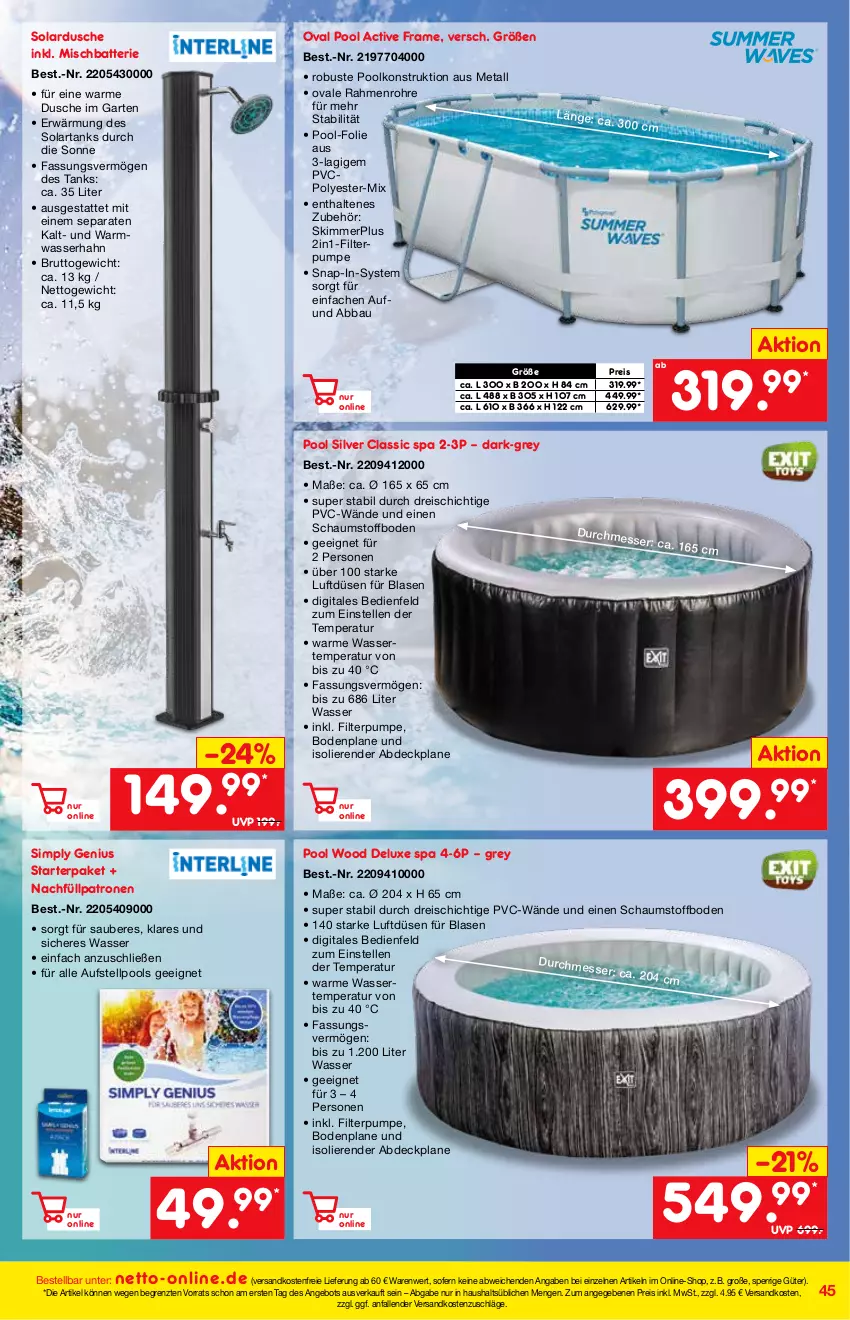 Aktueller Prospekt Netto Marken-Discount - Online-Magazin Mai - von 01.05 bis 31.05.2021 - strona 45